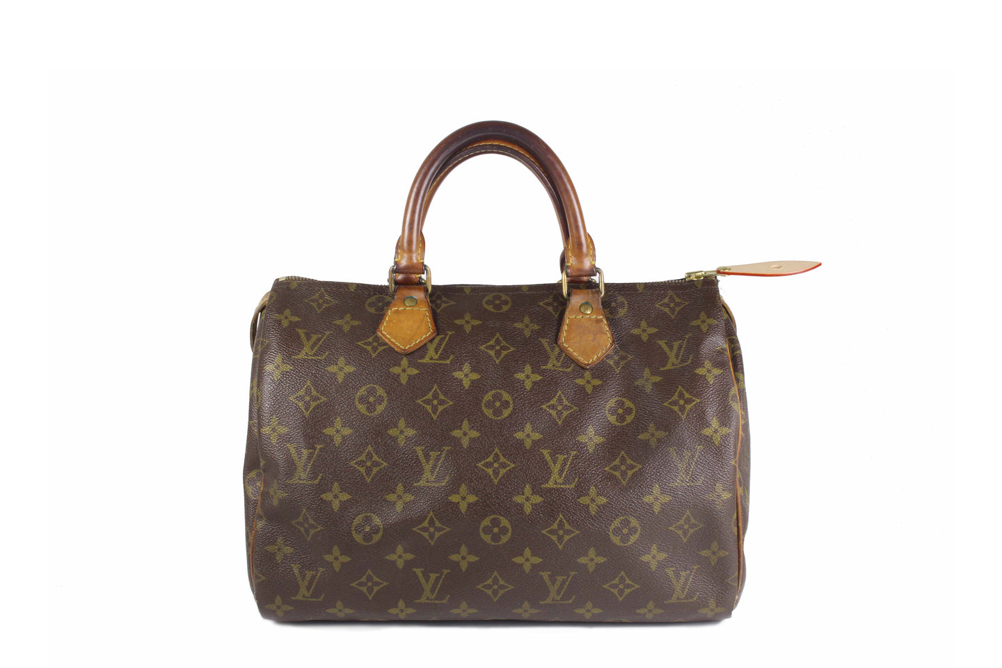 LOUIS VUITTON Speedy 30 brown monogram canvas bag