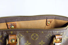 LOUIS VUITTON Speedy 30 brown monogram canvas bag