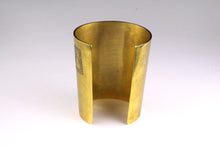 YVES SAINT LAURENT Y-mail large open cuff bracelet