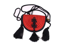 YVES SAINT LAURENT mini passementerie clutch belt bag
