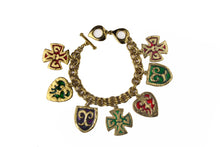 YVES SAINT LAURENT Maltese charms bracelet