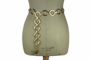 YVES SAINT LAURENT Love heart charm belt