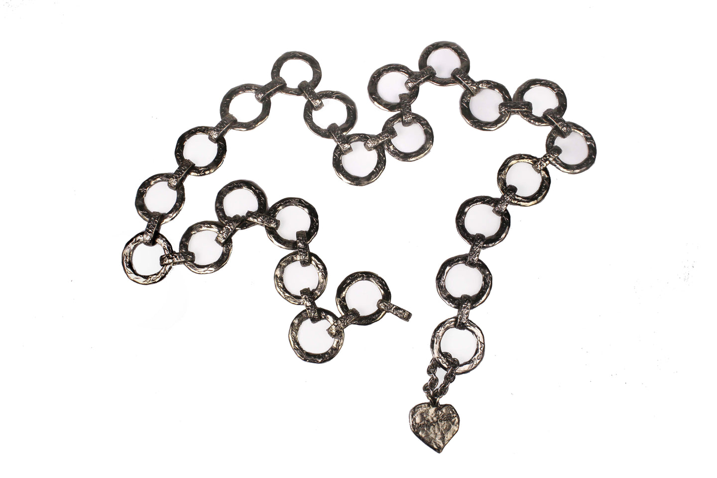 YVES SAINT LAURENT Love heart charm belt – Vintage Carwen display picture 2