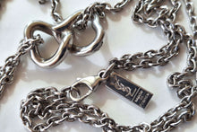 YVES SAINT LAURENT 925 sterling silver necklace
