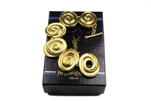 YVES SAINT LAURENT spiral oval medallions bracelet
