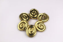YVES SAINT LAURENT spiral oval medallions bracelet