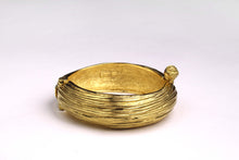 YVES SAINT LAURENT grooved cuff bracelet