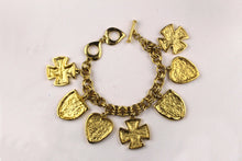 YVES SAINT LAURENT Maltese charms bracelet