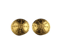 YVES SAINT LAURENT circular earrings