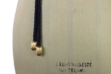 YVES SAINT LAURENT clear rhinestone heart belt