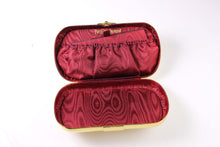 Yves Saint Laurent gold plated minaudière