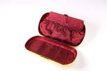 Yves Saint Laurent gold plated minaudière