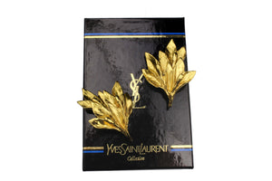 YVES SAINT LAURENT Leaves earrings