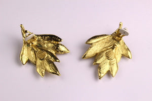 YVES SAINT LAURENT Leaves earrings