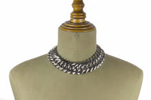 YVES SAINT LAURENT chunky chain choker necklace