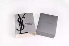YVES SAINT LAURENT Logo silver brooch