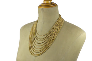 YVES SAINT LAURENT multi-strand necklace