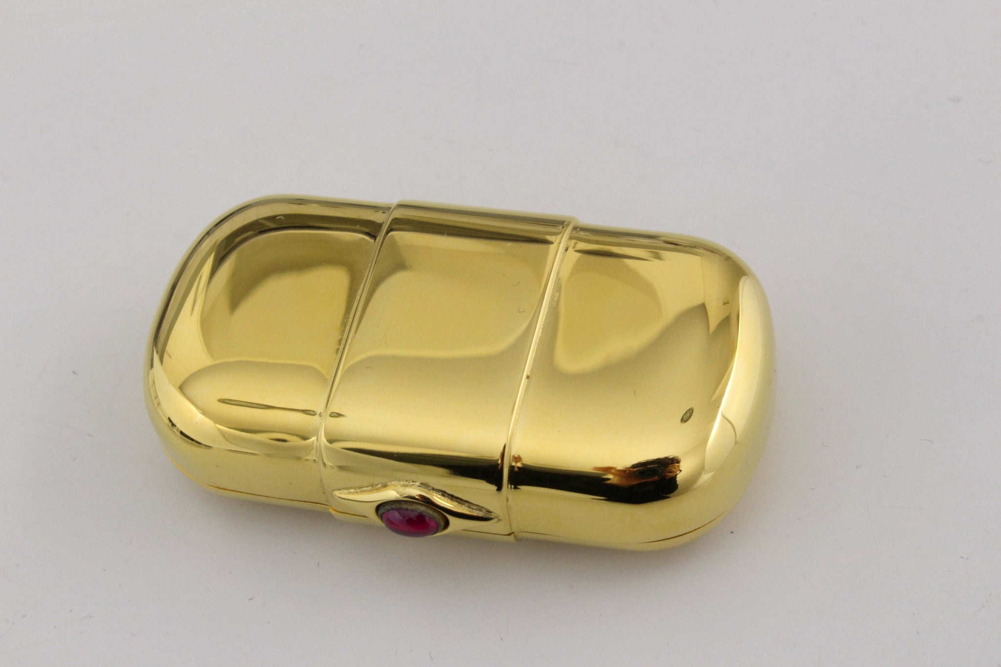 Pilulier Pill Box 5 Compartiment Vintage Renaissance Métal Doré Pilulier Pill Box 5 Compartiment Vintage Renaissance Métal Doré