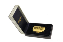 YVES SAINT LAURENT gold plated pillbox