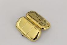 YVES SAINT LAURENT gold plated pillbox