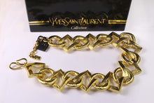 YVES SAINT LAURENT chain link necklace