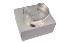 YVES SAINT LAURENT silver cuff bracelet