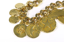 YVES SAINT LAURENT chain link charm belt