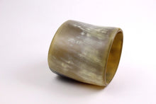 YVES SAINT LAURENT large cuff horn bracelet