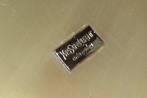 YVES SAINT LAURENT large cuff horn bracelet