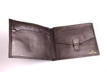 Double back baby crocodile skin wallet