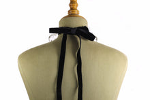 Yves Saint Laurent clear plexiglass rhinestones necklace