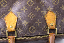 LOUIS VUITTON Speedy 30 brown monogram canvas bag