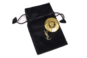YVES SAINT LAURENT sun brooch pendant