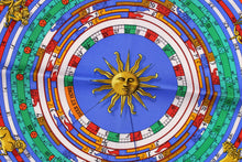 HERMÈS gavroche “Astrologie” by Francoise Faconnet, pocket square