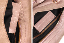 BALENCIAGA Classic City pink leather bag
