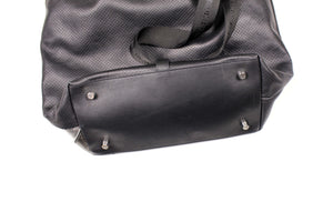 DIRK BIKKEMBERGS black leather tote bag