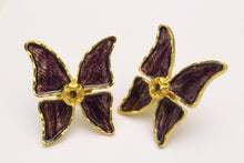 YVES SAINT LAURENT butterfly earrings