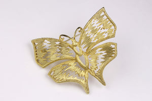 CHRISTIAN DIOR butterfly brooch
