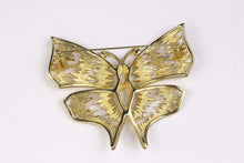 CHRISTIAN DIOR butterfly brooch
