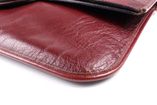 CHRISTIAN DIOR foldable envelope leather clutch bag