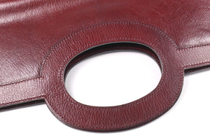 CHRISTIAN DIOR foldable envelope leather clutch bag