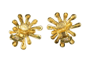 CHRISTIAN LACROIX iconic anemone earrings