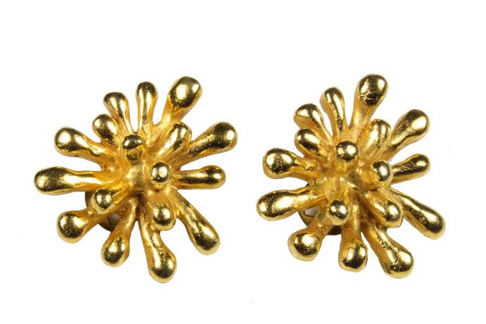 CHRISTIAN LACROIX iconic anemone earrings