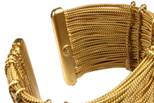 CHRISTIAN LACROIX gold bundled wires bracelet