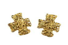CHRISTIAN LACROIX cross earrings