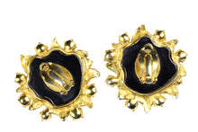 CHRISTIAN LACROIX leopard print earrings