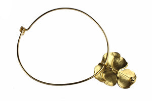 CHRISTIAN LACROIX flower chocker necklace