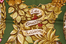 HERMÈS scarf “Les Quatre Saisons” by Robert Dallet