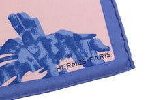 HERMÈS gavroche “Les Tigreaux” by "Robert Dallet", pocket square