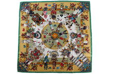 HERMÈS scarf “Kachinas” by Kermit Oliver